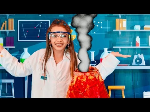 DIY VOLCANO Experiment 🌋✨ Will it explode BIG?!