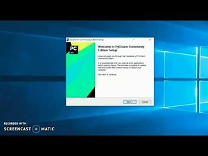 Instalación de Python y Pycharm en Windows