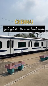 Chennai has just launched its first-ever AC local train, and I had the chance to experience it! 🚆💨 Running from Chengalpattu to Chennai Beach, this new service is a cool way to travel. I boarded at Tambaram to St. Thomas Mount, with a ticket costing ₹40—totally worth it! The AC was smooth and refreshing, almost like a metro ride. ❄️ The train has CCTV cameras, emergency buttons, and a ticket checker onboard, so make sure you get your ticket. For just ₹85, this is a game-changer for Chennai com