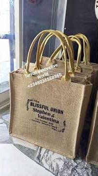 Custom Jute Bags By Tarron Innovative World