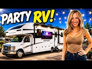 WORLD PREMIERE! The ULTIMATE Entertainer’s RV?! Entegra Odyssey 30Z