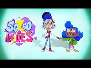 50/50 Heroes - Intro comparison (With lyrics!)