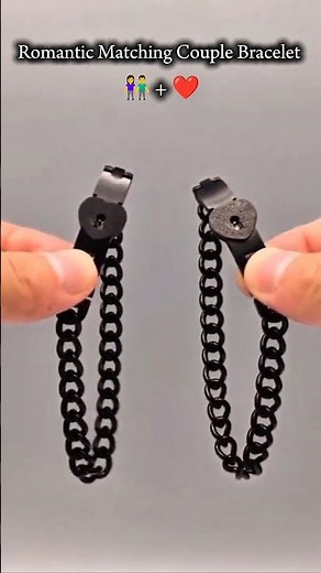 Couple Lock Bracelet🔐❤️ The Most Satisfying Matching Jewelry Ever! #jewelry #fashion #bracelet #ootd