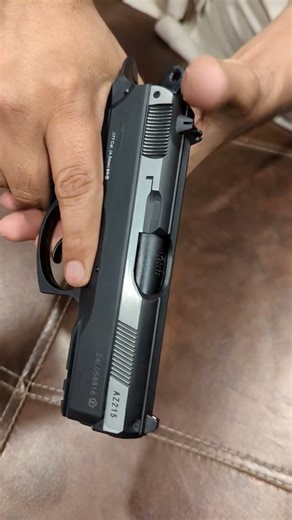 The CZ 75 D Compact: The Most Civilized Gun Airgun, #airsoft #trending #co2airpistol #shortsfeed