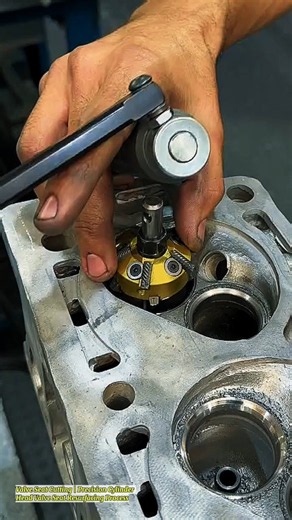 Valve Seat Cutting | Precision Cylinder Head Valve Seat Resurfacing Process