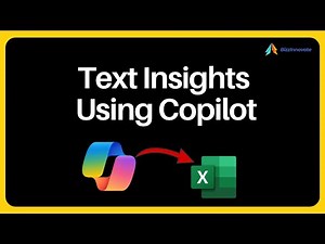 Text Insights in Excel Copilot