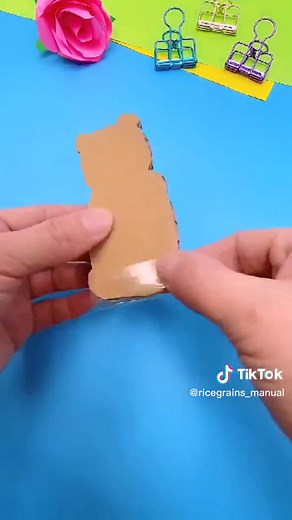 DIY Jumping Tiger Craft: How to Make a Tiger with Rubber Band and Paper