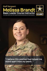 Fort Bragg NCO instructor spotlight: Staff Sgt. Melissa Brandt