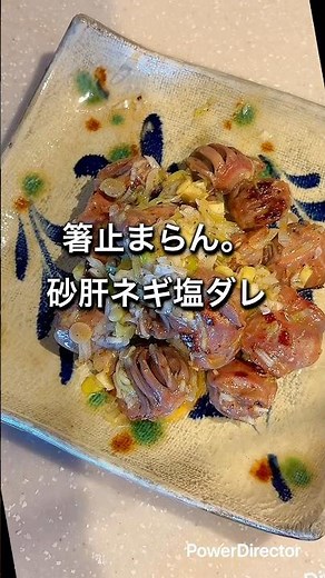 砂肝ネギ塩ダレ