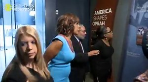 Seeing everything under one roof brought tears to my eyes. Thanks Lonnie Bunch for giving Gayle and I a sneak peek of “Watching Oprah.” It’s surreal. Exhibit is open tomorrow. https://cbsn.ws/2JgHQtr | Oprah Winfrey