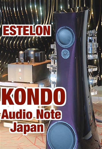 🔥 KONDO (AUDIO NOTE Japan) & ESTELON Speakers #music #audio #sound #audiophile