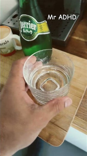 Mr ADHD 🤯Perrier with Caffeine ☕ #perrier