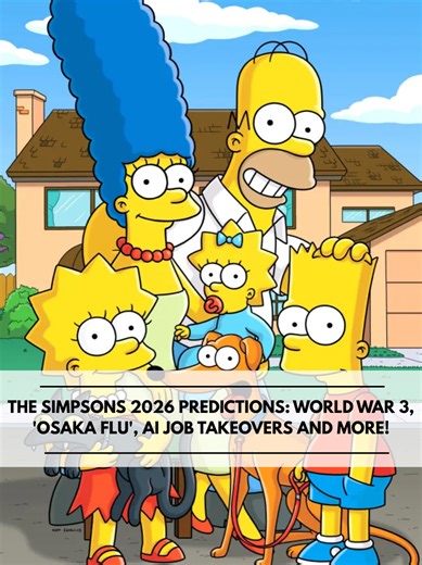 Predicciones de Los Simpsons para 2026: Guerra y Tecnología