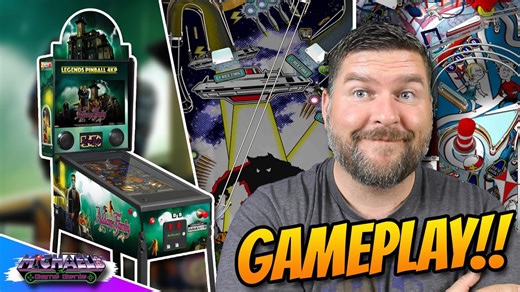 AtGames Legends Pinball 4KP Gameplay First Look!