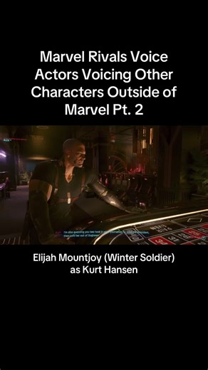 Marvel Rivals Voice Actors Voicing Other Characters Outside of Marvel Pt. 2 #voiceactor #marvelrivals #games #commericals #netease
