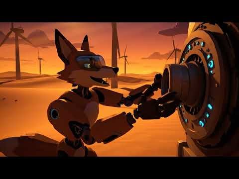 Desert Caravan Adventure: Lowpoly Toon Animation with Nova & Zephyr