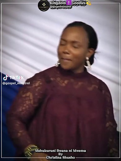 Mshukuruni Bwana ni Mwema - Christina Shusho