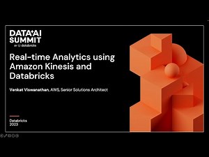 Sponsored: AWS-Real Time Stream Data & Vis Using Databricks DLT, Amazon Kinesis, & Amazon QuickSight
