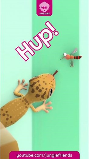 Here come Mr. Mosquito! - Lizard On The Wall - Nursery Rhymes and Kids Song