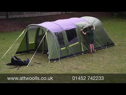 Coleman Weathermaster 4XL Air Tent Pitching & Packing (Real Time) Video