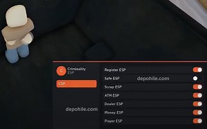 Roblox Criminality Para, ESP Script Menü Hilesi İndir 2022