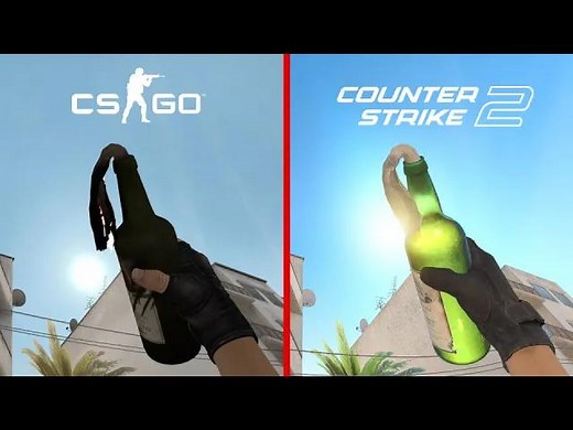 CS:GO 与 CS2 的细节对比