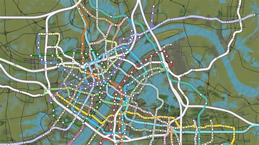 Nimby Rails | 武汉 | 九省通衢