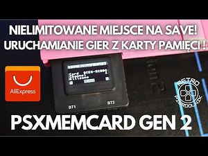 PSXMemCard Gen2 - tani klon MemCard Pro 2 z funkcją uruchamiania gier z Aliexpress / MMCE