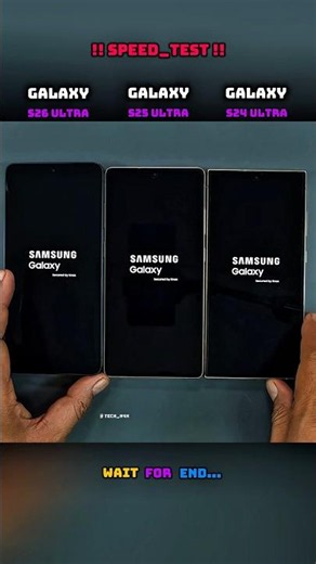 🚀 GALAXY S26 ULTRA vs GALAXY S25 ULTRA vs GALAXY S24 ULTRA SPEED TEST !! 🔥