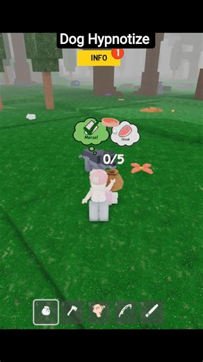 99 nights in the forest dog hypnotize #roblox #mha #robloxedit