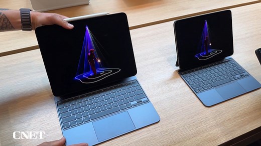 31K views · 97 reactions | CNET’s Scott Stein offers up his first thoughts on Apple’s new iPad Pro and iPad Air. And what about that vibrating Pencil? He gives his take on that, too. | CNET | Facebook