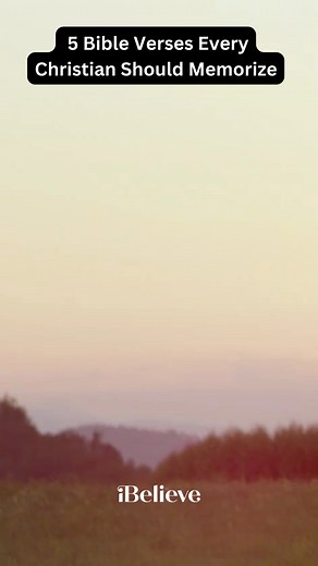 5 Bible Verses Every Christian Should Memorize #bibleverses #focusonGod #christloves #foryou #christianreels | iBelieve.com