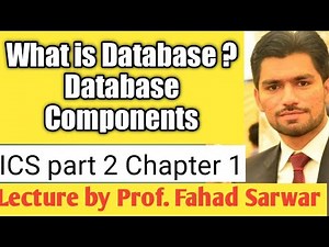 Database System and it's Components | ICS part 2 Chapter 1