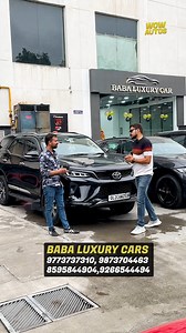 Most Cheapest Toyota Fortuner in India, Top 7 Cars Of BABA LUXURY CARS | Wow Autos by Nitin