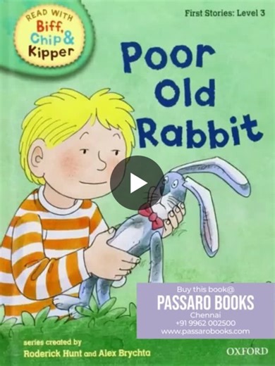 🐰 Poor Old Rabbit Read with Biff, Chip Kipper Created by Roderick Hunt Alex Brychta ISBN: 9780192739858 Oh no! Poor Rabbit! 😲 Something has gone terribly wrong—and only Biff, Chip, and Kipper… | Karthikeyan V