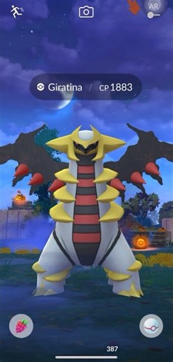 Giratina Altered Form Pokemon Go #shorts