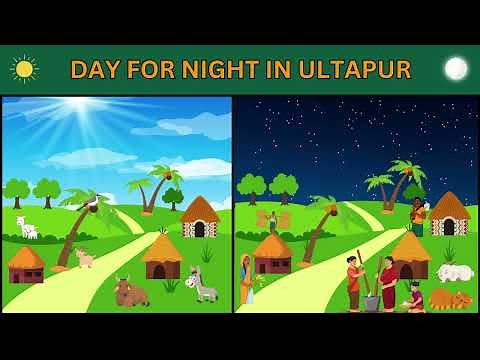 Day for Night in Ultapur English Lesson / Class 3 / Gulmohar #cbseschool