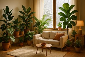 La règle du “nombre parfait” : combien de plantes il faut pour rendre son intérieur vraiment agréable en hiver