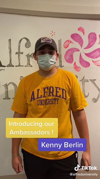 Introducing our Ambassadors ! featuring: Kenny Berlin #alfredu #alfreduniversity #tourguide