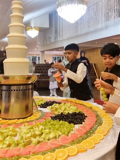 Chocolate Fountain & Fruit Display for Events in Manchester