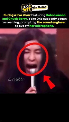 Yoko Ono Got Her Mic Cut Off Mid-Performance 😳