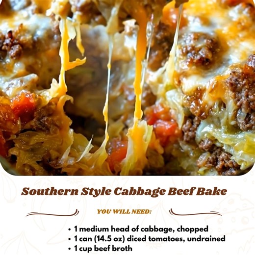 103K views · 611 reactions | 菱 Southern Style Cabbage Beef Bake ...