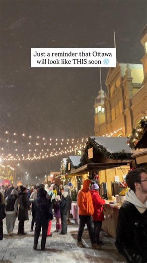 Are you ready for winter in Ottawa? ❄️⛸️🎄 Ottawa is home to the world’s largest skating rink, a famous 48-year-old annual Winterlude festival, and a massive European-style Christmas market. Canada’s capital is one of the chilliest and snowiest cities in the country and it’s safe to say that they embrace every moment of it. The average date of the first snowfall is October 28th…so, here’s some dates to look out for this winter season ahead: 🎅🏻 Nov 28 - New Year’s Eve: Ottawa Christmas Market a