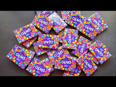 Gems opening video, surprise toys, chocolate opening video, lots of chocolates,Cadbury celebration