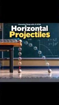 Horizontal Projectiles #Physics #ProjectileMotion #Kinematics #ScienceEducation #STEM #podcast