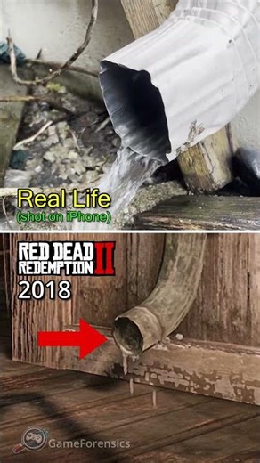 RDR 2 VS Real Life - Rain Comparison