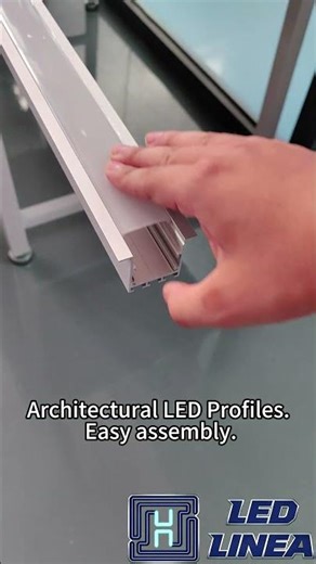 Architectural LED Profiles. Precision-fit PC diffusers.