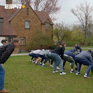 Run, Eli, run! 🏃 We recreated Knute Rockne's favorite play, Old 51, with a little help from Brady Quinn, Marcus Freeman & Notre Dame Football. | Omaha Productions