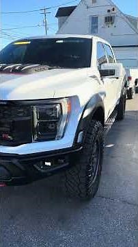 Cleetus McFarland raptor R freshly detailed crazy lights fixed going to Ford dealer for service