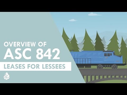 Overview of ASC 842 Leases for Lessees